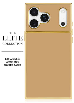Gilded Chai SQUARE iPhone Case #iPhone 18 Pro Max + MagSafe / iPhone 17 Pro Max + MagSafe,iPhone 18 Pro + MagSafe + iPhone 17 Pro + MagSafe