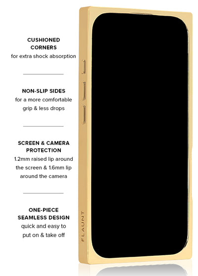 Gilded Chai SQUARE iPhone Case #iPhone 17 + MagSafe
