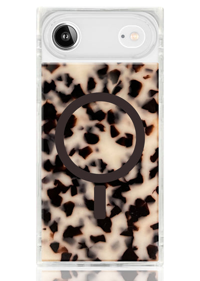 Blonde Tortoise SQUARE iPhone Case #iPhone Air + MagSafe