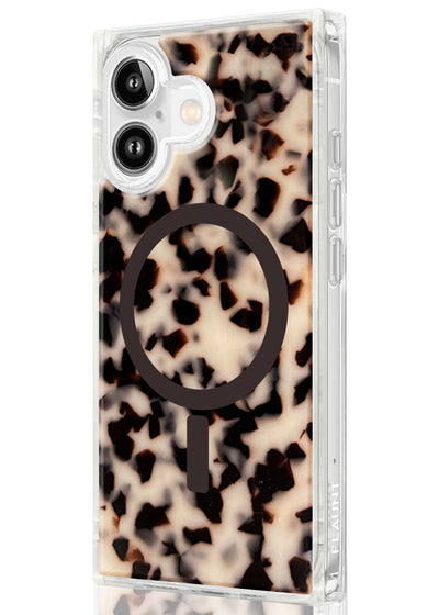 Blonde Tortoise SQUARE iPhone Case #iPhone 17 + MagSafe