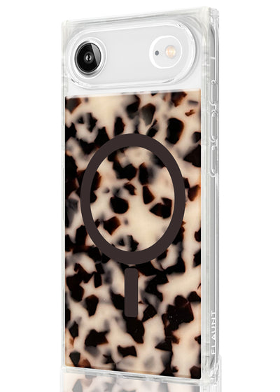 Blonde Tortoise SQUARE iPhone Case #iPhone Air + MagSafe