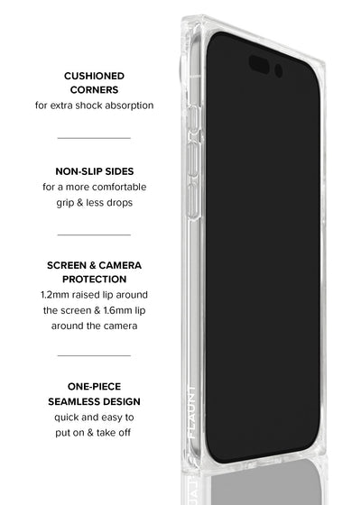 Blonde Tortoise SQUARE iPhone Case #iPhone Air + MagSafe