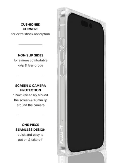 Blonde Tortoise SQUARE iPhone Case #iPhone 17 + MagSafe