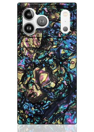 Abalone Shell Square iPhone Case #iPhone 17 Pro + MagSafe