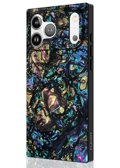Abalone Shell Square iPhone Case #iPhone 17 Pro Max + MagSafe