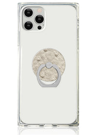 ["Ivory", "Ostrich", "Faux", "Leather", "Phone", "Ring"]