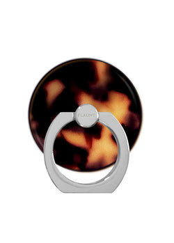 Tortoise Shell Adhesive Phone Ring Stand