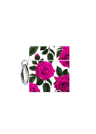 Fuchsia Rose SQUARE AirPods Case #AirPods 1st and 2nd Gen
