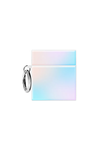 Iridescent Satin SQUARE AirPods Case #AirPods 1st and 2nd Gen