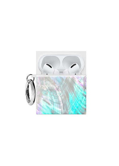 Mother of Pearl AirPods SQUARE Case #AirPods 1st and 2nd Gen