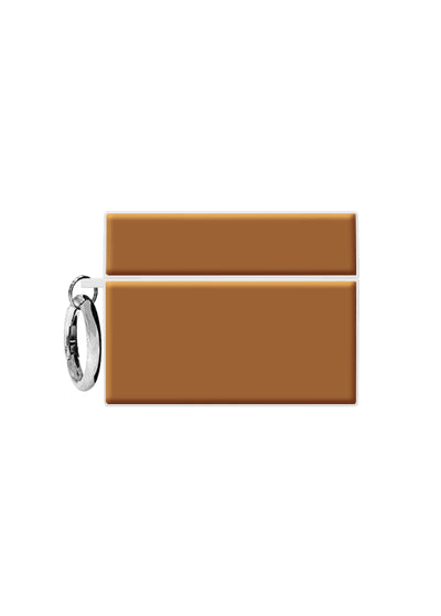 Nude Caramel SQUARE AirPods Case #AirPods 3rd Gen