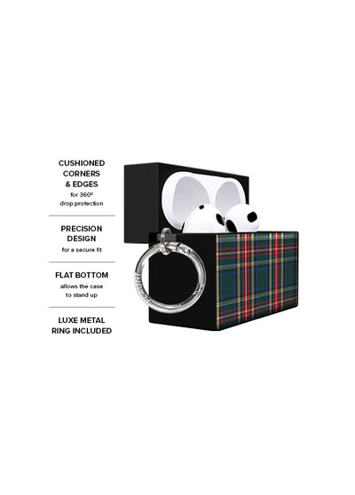 Green Plaid SQUARE AirPods Case #AirPods 3rd Gen