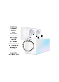 ["Iridescent", "Satin", "SQUARE", "AirPods", "Case", "#AirPods", "3rd", "Gen"]