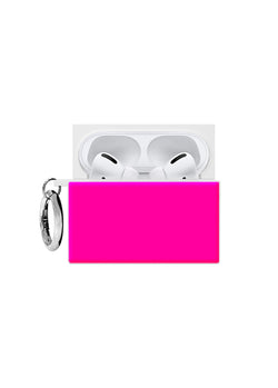 Neon Pink SQUARE AirPods Case #AirPods 3rd Gen