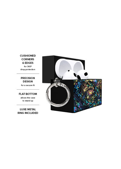 Abalone Shell SQUARE AirPods Case #AirPods Pro 1st and 2nd Gen