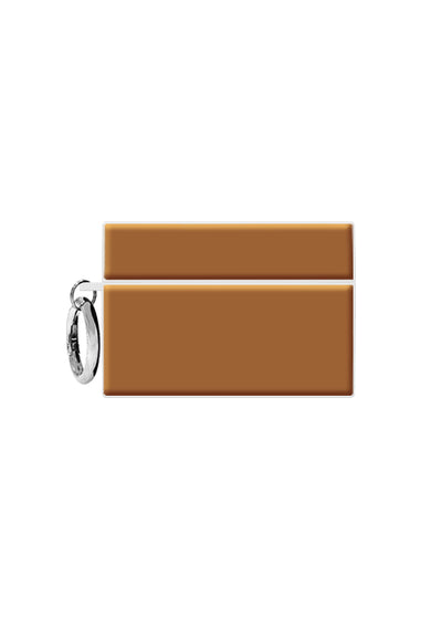 Nude Caramel SQUARE AirPods Case #AirPods Pro 1st Gen