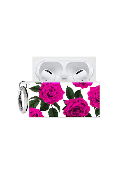Fuchsia Rose SQUARE AirPods Case #AirPods Pro 2nd Gen