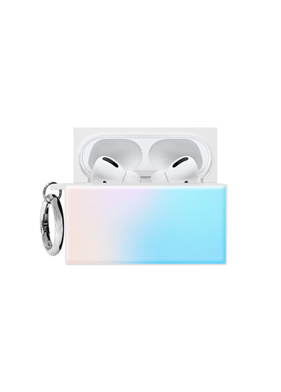 Iridescent Satin SQUARE AirPods Case #AirPods Pro 1st Gen