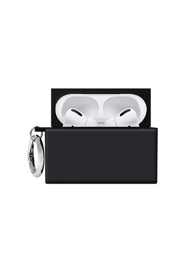 Matte Black SQUARE AirPods Case #AirPods Pro 1st Gen