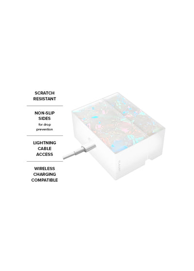 Opal Shell SQUARE AirPods Case #AirPods Pro 2nd Gen