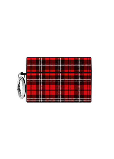 Red Plaid SQUARE AirPods Case #AirPods Pro 1st Gen