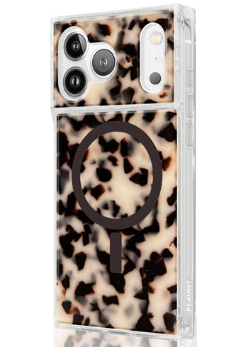 SQUARE® Blonde Tortoise Shell iPhone Case