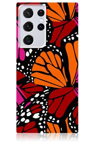 Butterfly Square Samsung Galaxy Case #Galaxy S22 Ultra