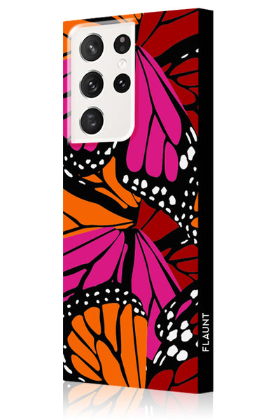 Butterfly Square Samsung Galaxy Case #Galaxy S23 Ultra