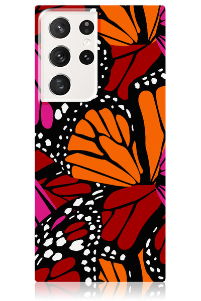 Butterfly Square Samsung Galaxy Case #Galaxy S23 Ultra