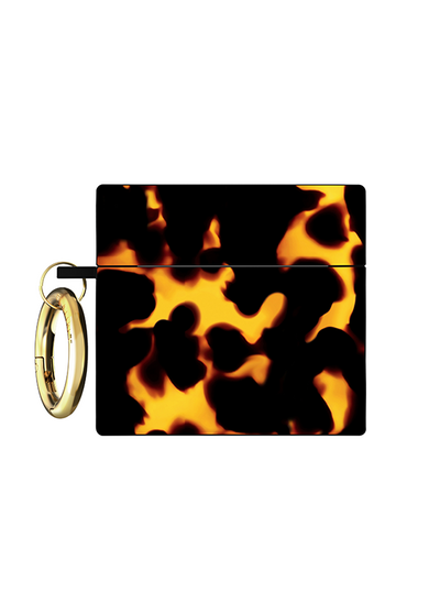 Tortoise Print SQUARE AirPods Case #AirPods 4th Gen
