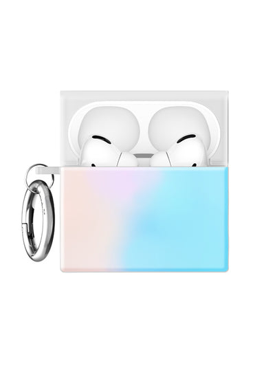 Iridescent Satin SQUARE AirPods Case #AirPods 4th Gen