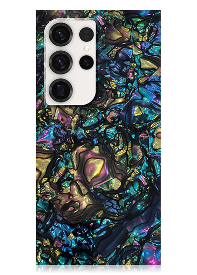 Abalone Shell Square Samsung Galaxy Case #Galaxy S25 Ultra