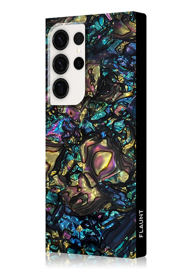 Abalone Shell Square Samsung Galaxy Case #Galaxy S25 Ultra