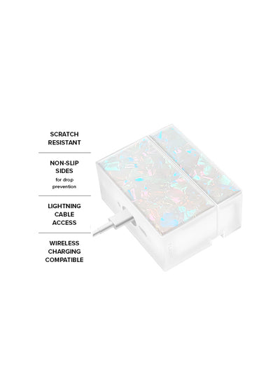 Opal Shell SQUARE AirPods Case #AirPods Pro 3rd Gen