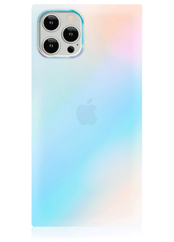 Iridescent Satin Square iPhone Case #iPhone 17 Pro Max + MagSafe