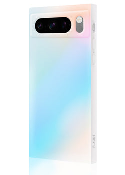 Iridescent Satin Square Google Pixel Case #Pixel 8 Pro