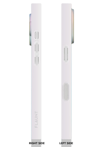 Iridescent Satin Square iPhone Case #iPhone 17 + MagSafe