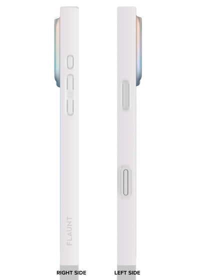 Iridescent Satin Square iPhone Case #iPhone 17 Pro Max + MagSafe