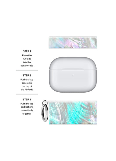 Mother of Pearl AirPods SQUARE Case #AirPods Pro 1st Gen