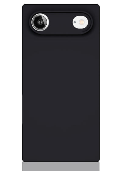 Matte Black Square iPhone Case #iPhone Air + MagSafe