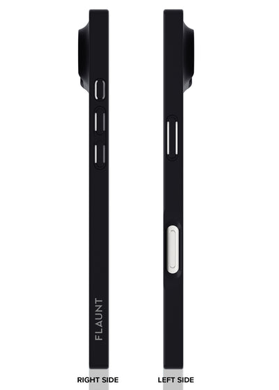 Matte Black Square iPhone Case #iPhone Air + MagSafe