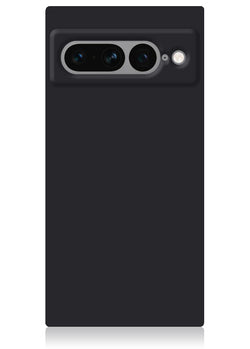 Matte Black Square Google Pixel Case #Pixel 7 Pro