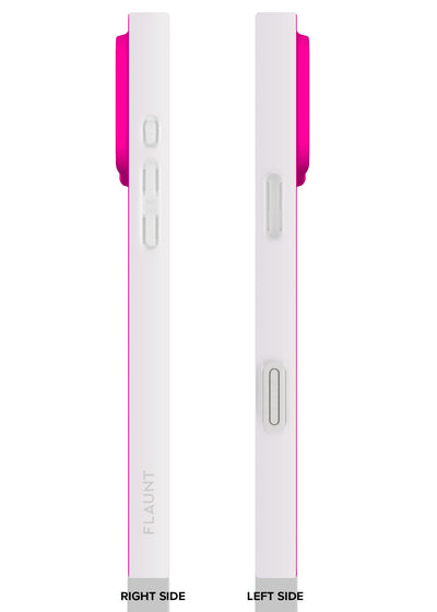 Neon Pink Square iPhone Case #iPhone 17 Pro Max + MagSafe