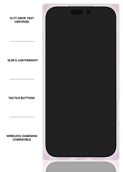 Neon Pink Square iPhone Case #iPhone 17 Pro Max + MagSafe