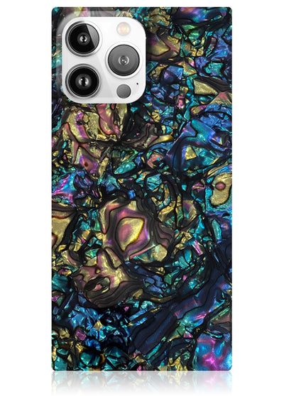 Abalone Shell Square iPhone Case #iPhone 16 Pro