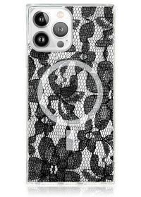 ["Black", "Lace", "Square", "iPhone", "Case", "#iPhone", "13", "Pro", "+", "MagSafe"]