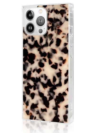 Blonde Tortoise SQUARE iPhone Case #iPhone 16 Pro