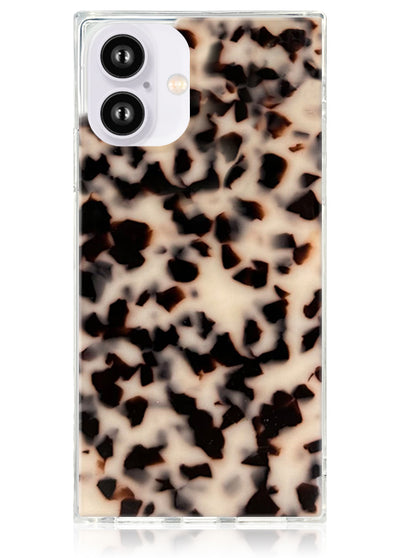 Blonde Tortoise SQUARE iPhone Case #iPhone 16 + MagSafe