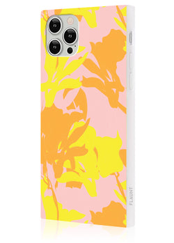 Blush Blossom Square iPhone Case #iPhone 12 Pro Max