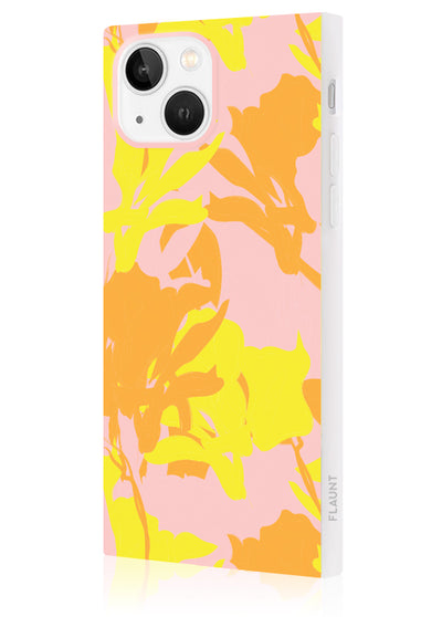 Blush Blossom Square iPhone Case #iPhone 13